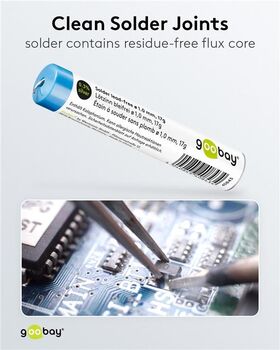 Lötzinn bleifrei, ø 1,0 mm, 17 g- VPE: 1