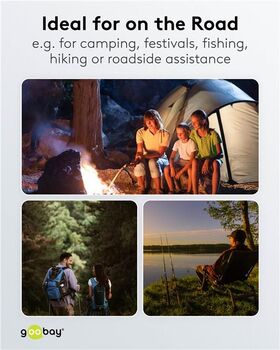 LED-Campinglampe High Bright 250- VPE: 1