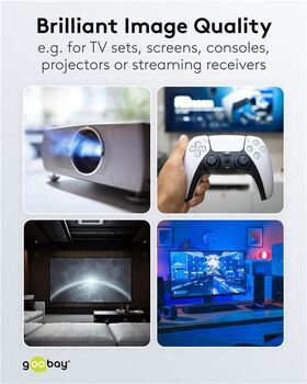 High-Speed-HDMI™-Verlängerungskabel mit Ethernet, 5m- VPE: 1 High-Speed-HDMI™-Verlängerungskabel mit Ethernet, 5m- VPE: 1