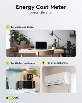 Digitales Energiekostenmessgerät Basic- VPE: 1