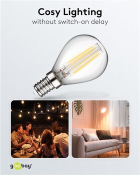 Filament-LED-Mini-Globe, 4 W- VPE: 1