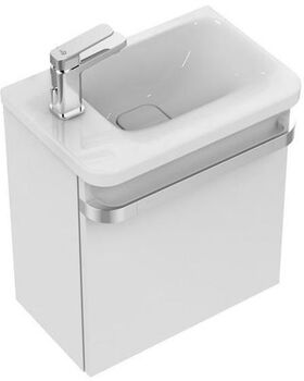 IDS Tür TONIC II Ablage links, 450mm hochglanz hellbraun IDEAL STANDARD