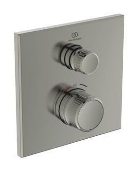 IDS UP-Brausethermostat Navigo CERATHERM 1 Verbraucher, eckig silver storm IDEAL STANDARD