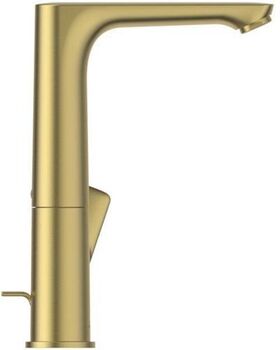 IDS Waschtischarmatur CONNECT AIR hoher schwenkbarer Auslauf brushed gold IDEAL STANDARD