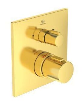 IDS Badethermostat CERATHERM C100 UP-Bausatz 2 brushed gold IDEAL STANDARD