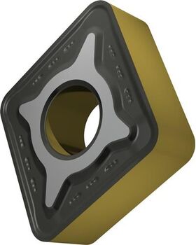 Drehwendeschneidplatte ISO CNMG 120416E-RM:T9415 D. 5,16mm MT-CVD beschichtet - VPE: 10