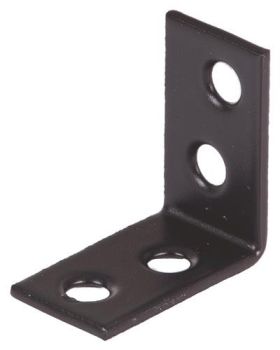Stuhlwinkel L.25x25mm B.14mm S.1,50mm STA verzinkt,schw. ku.-besch.Loch-D.4,5mm