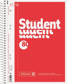 BRUNNEN  Collegeblock A5 kar 80Bl - 5 VPE