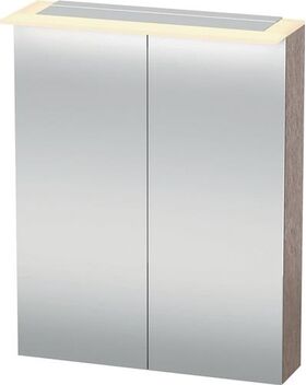 Duravit Spiegelschrank X-LARGE 138x600x760mm eiche kaschmir