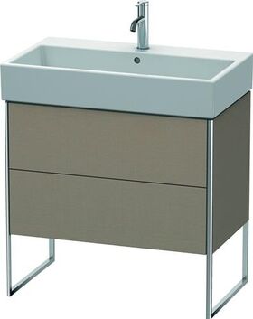 Duravit Waschtischunterbau XSQUARE 731x784x460mm leinen