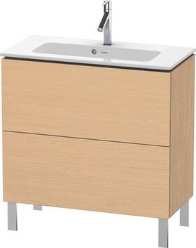 Duravit WTU Compact L-CUBE 704x820x391mm eiche natur