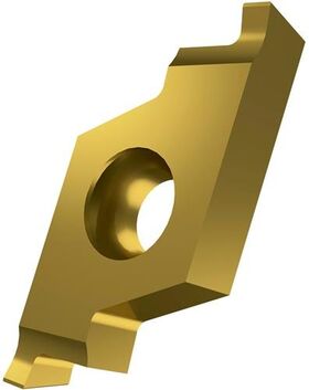 Drehwendeschneidplatte ISO X61 0602-110 L:6640 Tiefe 1,2mm MT-CVD beschichtet - VPE: 10