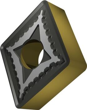 Drehwendeschneidplatte ISO CNMG 160612E-SM:T9415 D. 6,35mm MT-CVD beschichtet - VPE: 10