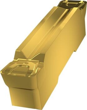 Wendeschneidplatte ISO GL5-D500M08-GM:G8330 Breite 5mm PVD beschichtet Gold - VPE: 10