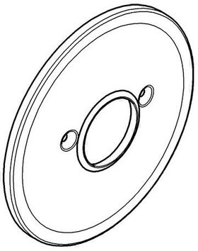 Grohe Rosette chrom