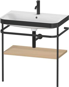 Duravit WTU HAPPY D.2 PLUS 775x490mm m Metallkon e HL medi eiche