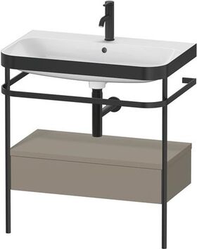 Duravit WTU HAPPY D.2 PLUS 775x490mm m Metallkon e HL Steingr sdm