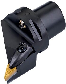 Klemmhalter ISO C4-DVJNR-27062-16 D.40mm m. Polygonkupplung Rechtslauf