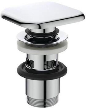 IDS Push-Open-Ventil STRADA II AquaBlade chrom quadratisch IDEAL STANDARD