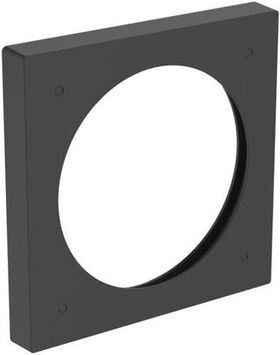 IDS Distanzrahmen 20mm Easy-Box, eckig Silk Black IDEAL STANDARD