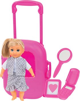 AM Puppen Trolley, mit Puppe