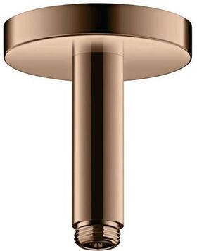 Deckenanschluss AXOR SHOWERSOLUTIONS 100mm polished red gold