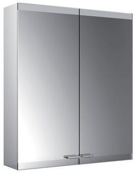 Emco LED-Lichtspiegelschrank EVO AP 600x700mm o light Sys Alu o Sp-hzg EMCO