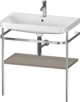 Duravit WTU HAPPY D.2 PLUS 775x490mm m Metallkon e HL Steingr sdm