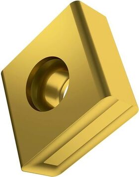 Fräswendeschneidplatte ISO CNM 563:M8340 D. 5,5mm PVD beschichtet Farbe Gold - VPE: 10