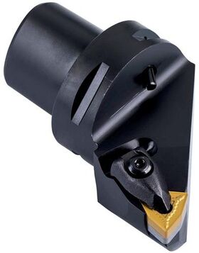 Klemmhalter ISO C6-DWLNL-45065-08 D.63mm m. Polygonkupplung Linkslauf