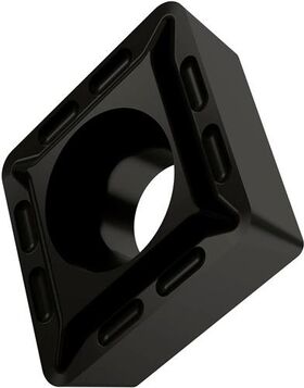 Drehwendeschneidplatte ISO CCMT 080304E-FF2:T9325 D. 3,4mm MT-CVD beschichtet - VPE: 10