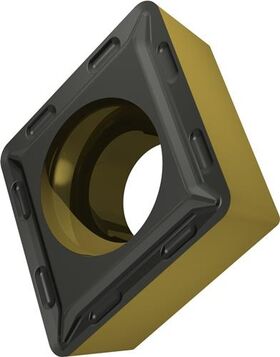 Drehwendeschneidplatte ISO CCMT 09T308E-FF2:T9415 D. 4,4mm MT-CVD beschichtet - VPE: 10