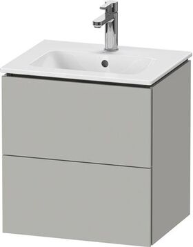 Duravit WTU Compact L-CUBE 550x520x421mm 2 Schubk betongrau matt