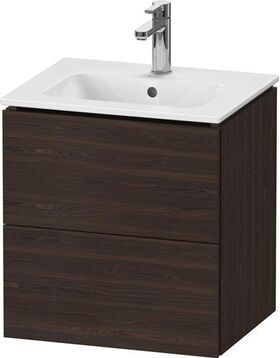 Duravit WTU Compact L-CUBE 550x520x421mm 2 Schubk NB gebürstet
