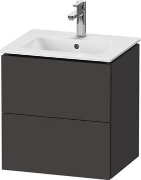 Duravit WTU Compact L-CUBE 550x520x421mm 2 Schubk graphit supermatt