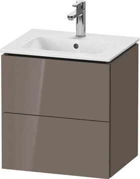 Duravit WTU Compact L-CUBE 550x520x421mm 2 Schubk fla gr hochglanz