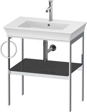 Duravit Metallkonsole WHITE TULIP 760x684x450mm grap hgl HTH links