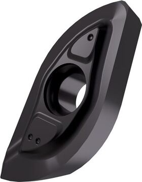 Fräswendeschneidplatte ISO ZP 25ER-R:M8345 Bohrungs-D. 4,7mm PVD beschichtet - VPE: 10