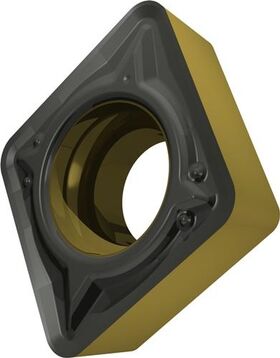 Drehwendeschneidplatte ISO CCMT 060208E-FM:T9415 D. 2,8mm MT-CVD beschichtet - VPE: 10