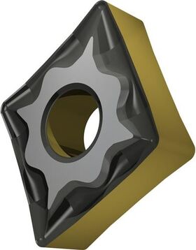 Drehwendeschneidplatte ISO CNMG 120408E-NF:T9415 D. 5,16mm MT-CVD beschichtet - VPE: 10