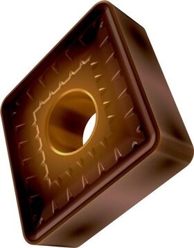 Drehwendeschneidplatte ISO CNMM 250924S-923:T8430 D. 9,12mm PVD beschichtet - VPE: 5