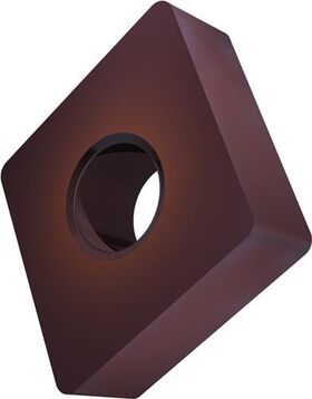 Drehwendeschneidplatte ISO CNMA 120408:T8415 D.5,16mm PVD beschichtet Goldbraun - VPE: 10