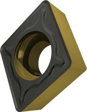 Drehwendeschneidplatte ISO CCMT 09T308E-FM2:T9415 D. 4,4mm MT-CVD beschichtet - VPE: 10
