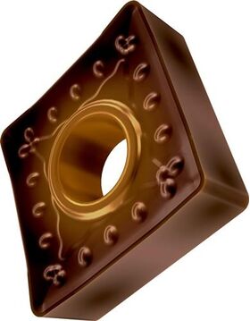 Drehwendeschneidplatte ISO CNMM 190612E-OR:T8430 D.7,94mm PVD beschichtet - VPE: 10