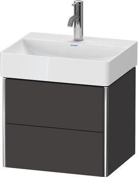 Duravit WTU COMPACT XSQUARE 397x484x390mm graphit supermatt