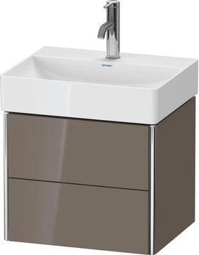 Duravit WTU COMPACT XSQUARE 397x484x390mm flannel grey hochglanz