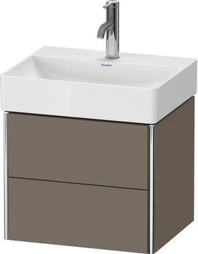 Duravit WTU COMPACT XSQUARE 397x484x390mm flannel grey seidenmatt