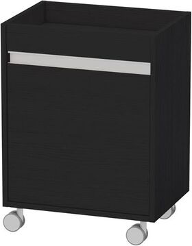 Duravit Rollcontainer KETHO 360x500x670mm Ans rechts eiche schwarz