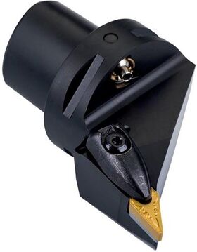 Klemmhalter ISO C6-DVJNL-45065-16 D.63mm m. Polygonkupplung Linkslauf