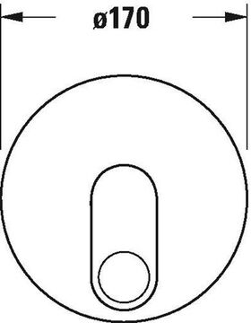 Duravit Fertigmontage-Set B.3 für Unterputz-Brausemischer chrom